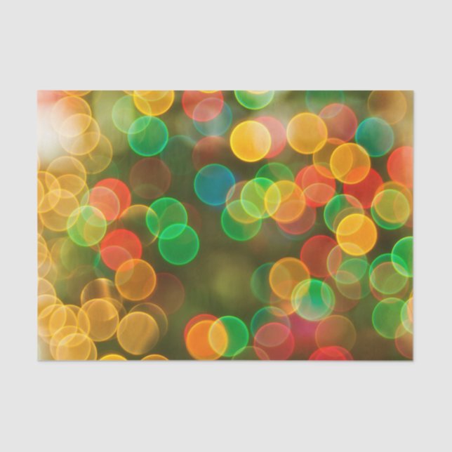 Niedliche Weihnachtsbällchen Seidenpapier (Vorderseite)