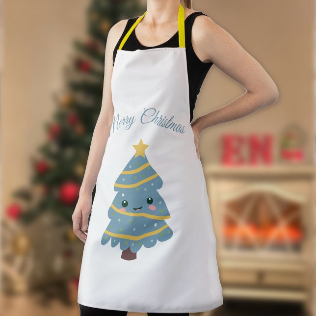 Niedliche Weihnachtsbaum-Schürze Schürze (Cute Christmas Tree Apron)