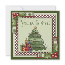 Niedliche Weihnachtsbaum- und Geschenkfeier