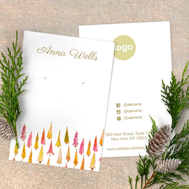 Niedliche Weihnachtsbaumausweis (Von Creator hochgeladen)