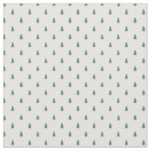 Niedliche Weihnachtsbäume in Weiß