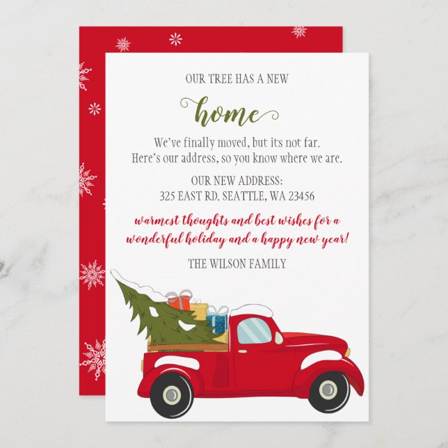 Niedliche Weihnachtsbaumwagen Wir haben Weihnachts (Vorne/Hinten)