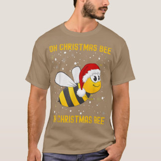 Niedliche Weihnachtsbumble Bee Oh Christmas Tree J T-Shirt