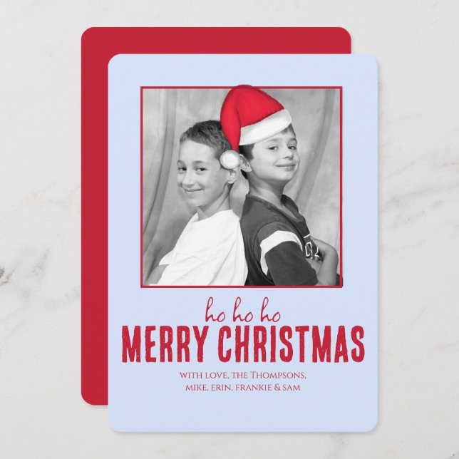 Niedliche Weihnachtsfeier (bewegliche) Whimsikspas Einladung (Vorne/Hinten)