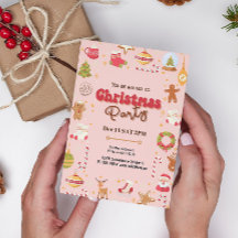 Niedliche Weihnachtsfeier