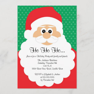 Niedliche Weihnachtsfeier Einladung