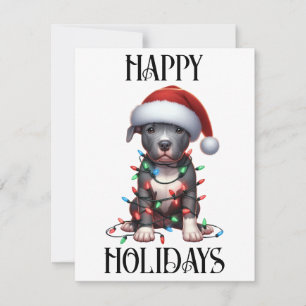 Niedliche Weihnachtsfeier Feiertagskarte