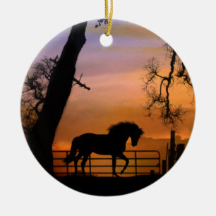 Niedliche Weihnachtsfeier Keramik Ornament
