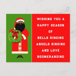 Niedliche Weihnachtsfeier Postkarte