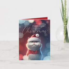 Niedliche Weihnachtsfeiertage Karte
