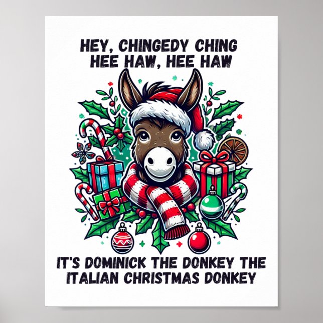 Niedliche Weihnachtsfeiertage Poster (Vorne)