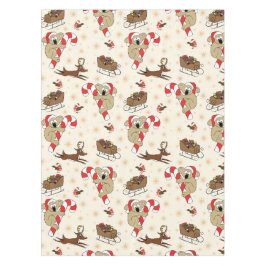 Niedliche Weihnachtsfeiertage Tischdecke