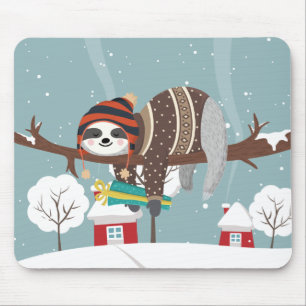 Niedliche Weihnachtsfeige Mousepad
