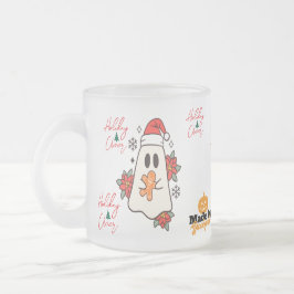 Niedliche Weihnachtsgeister-Tasse | Holiday Ginger Mattglastasse
