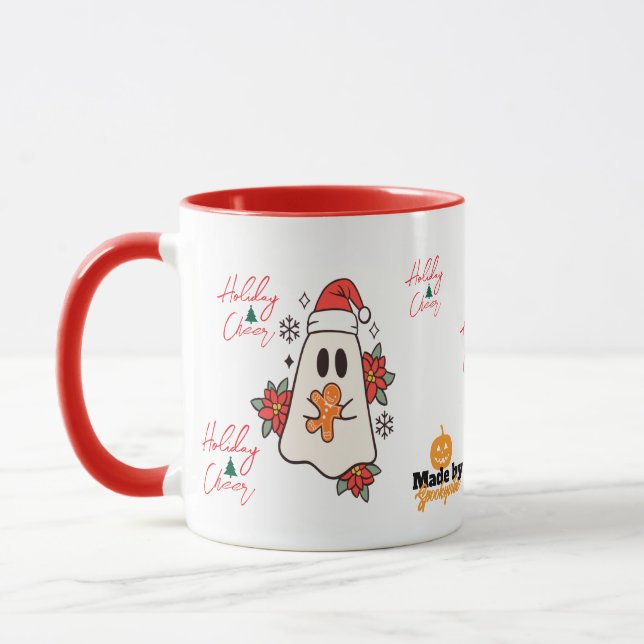 Niedliche Weihnachtsgeister-Tasse | Holiday Ginger Tasse (Links)
