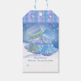 Niedliche Weihnachtsgeschenke Geschenkanhänger