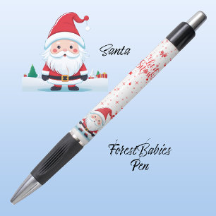 Niedliche Weihnachtsgeschenke, Lass es Cartoon wei Kugelschreiber