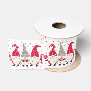 Niedliche Weihnachtsglocken Satinband