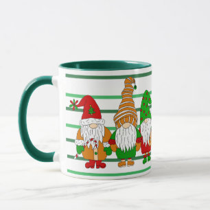 Niedliche Weihnachtsgnomen Tasse