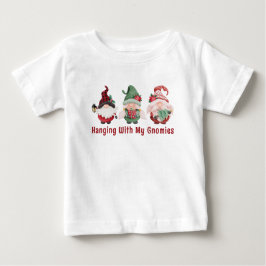 Niedliche Weihnachtsgnomes Baby T-shirt