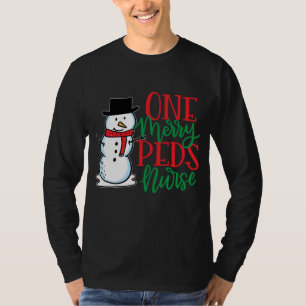Niedliche Weihnachtsjunge Krankenschwester - Kinde T-Shirt