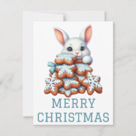 Niedliche Weihnachtskarte Feiertagskarte