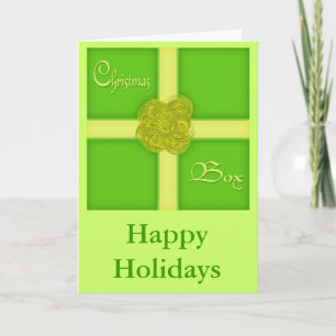 Niedliche Weihnachtskarte Feiertagskarte