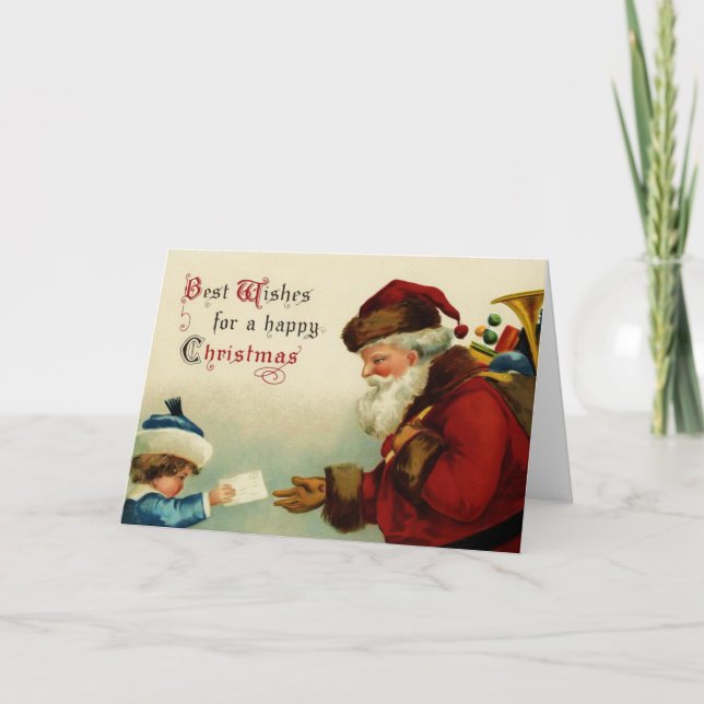 Niedliche Weihnachtskarte Feiertagskarte (Vorderseite)