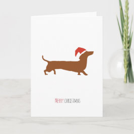 Niedliche Weihnachtskarte Feiertagskarte