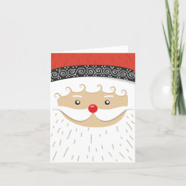 Niedliche Weihnachtskarte Feiertagskarte