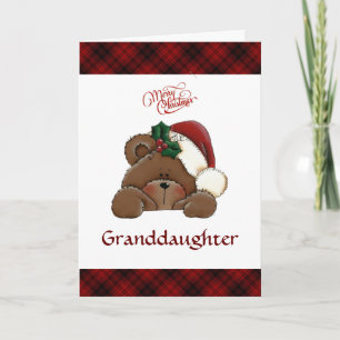 Niedliche Weihnachtskarte Karte