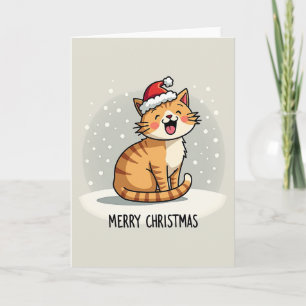 Niedliche Weihnachtskarte Karte