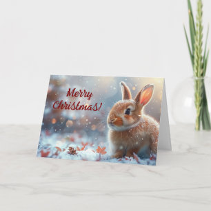 Niedliche Weihnachtskarte Weihnachtsgrüße Dankeskarte
