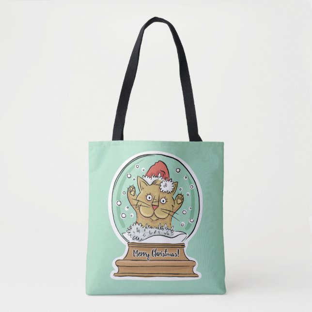 Niedliche Weihnachtskartentaschen (Vorderseite)