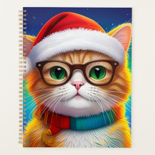 Niedliche Weihnachtskatze Weihnachtsmann-68265 Planer