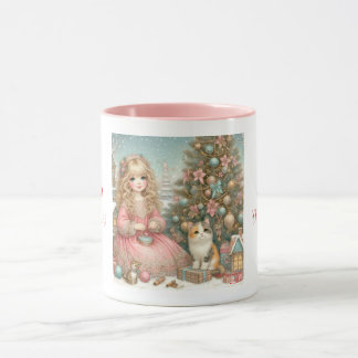 Niedliche Weihnachtskatzen Tasse