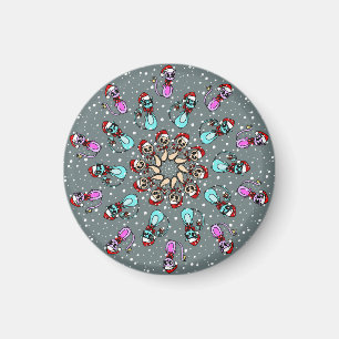 niedliche Weihnachtskatzen Weihnachtsgeschenk Magnet