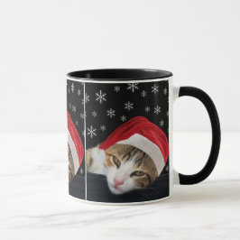 Niedliche WeihnachtskatzenTasse Tasse