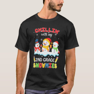 Niedliche Weihnachtskinder' mit meinen 2. Schneema T-Shirt
