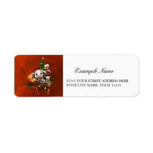 Niedliche Weihnachtskuh