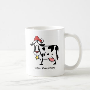 Niedliche Weihnachtskuh-Tasse Tasse