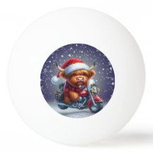 Niedliche Weihnachtskuh