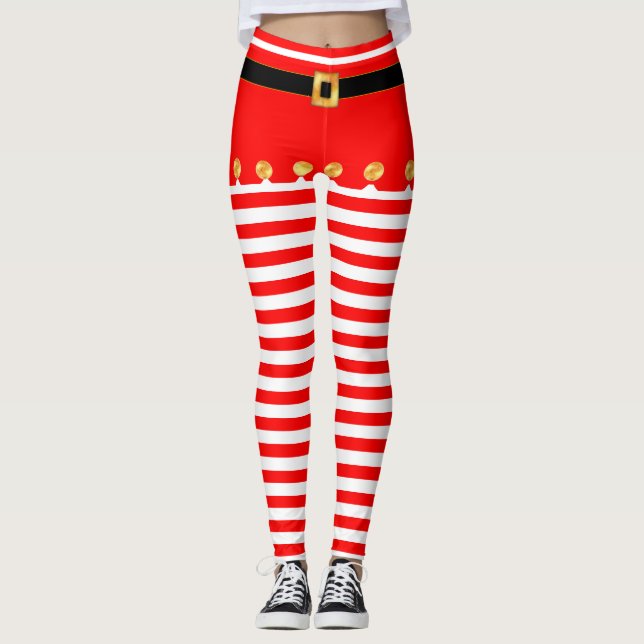 Niedliche WeihnachtsLeggings Leggings (Vorderseite)
