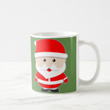 Niedliche Weihnachtsmann-Tasse