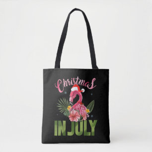 Niedliche Weihnachtsmannmütze Sommer Flamingo Weih