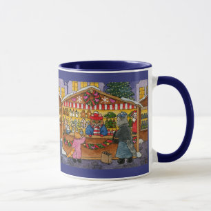Niedliche Weihnachtsmarkt Tasse