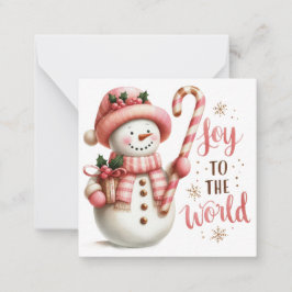 Niedliche Weihnachtsnotelets Mitteilungskarte