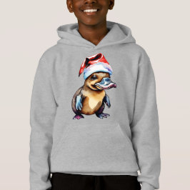 Niedliche Weihnachtsplatypus Hoodie