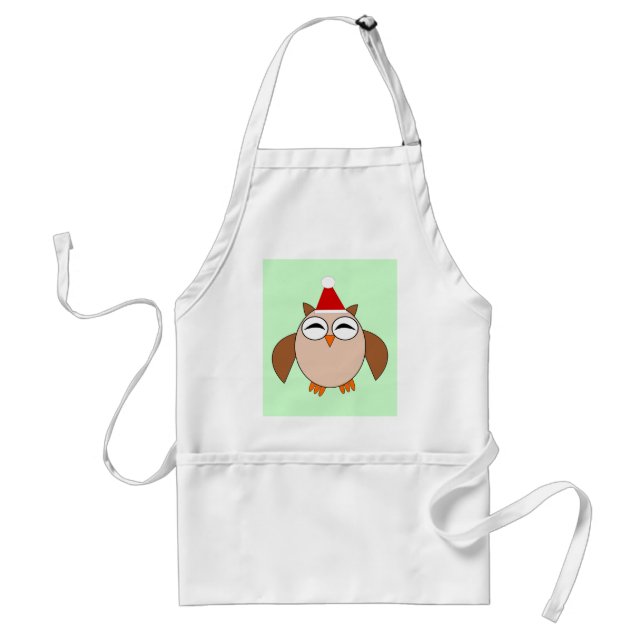 Niedliche Weihnachtsschale Kochen Schürze (Vorne)