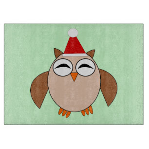 Niedliche Weihnachtsschale Schneidebrett